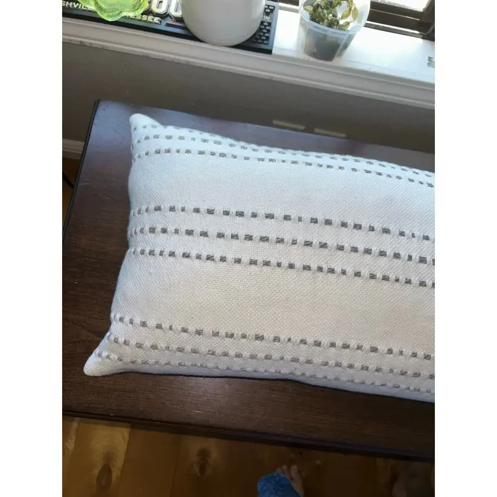 Lauren Ralph Lauren lumbar pillow textured woven design